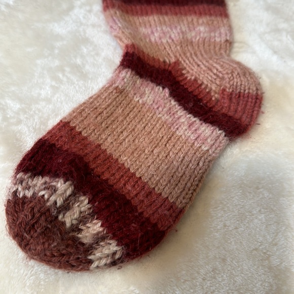 Hand knitted long socks - Picture 2 of 9